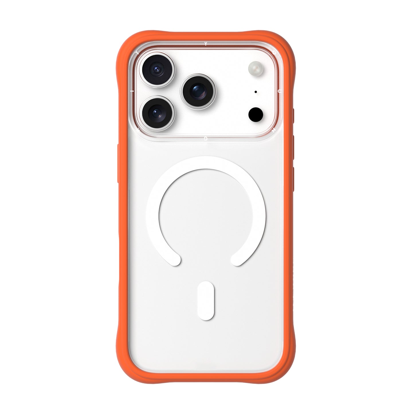 Dinamic II Clear Naranja | Case iPhone 17 Pro y 17 Pro Max | Youngkit