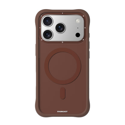 Dinamic II Color Full Cafe | Case iPhone 17 Pro y 17 Pro Max | Youngkit
