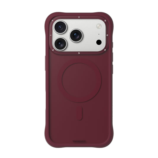 Dinamic II Color Full Vinotinto | Case iPhone 17 Pro y 17 Pro Max | Youngkit