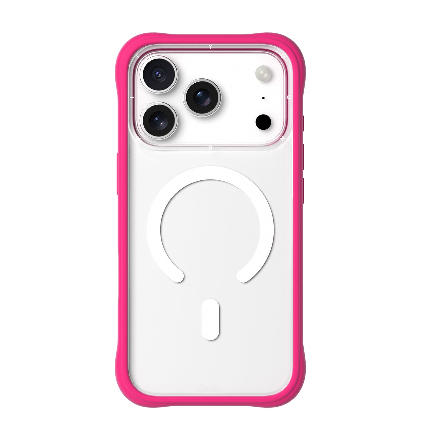 Dinamic II Clear Fucsia | Case iPhone 17 Pro y 17 Pro Max | Youngkit