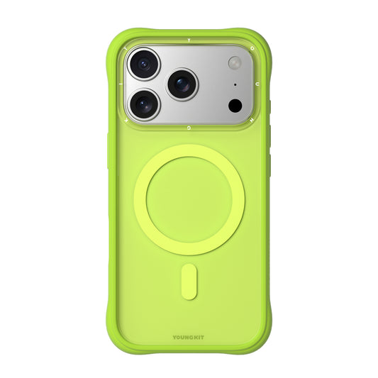 Dinamic II Color Full Verde | Case iPhone 17 Pro y 17 Pro Max | Youngkit