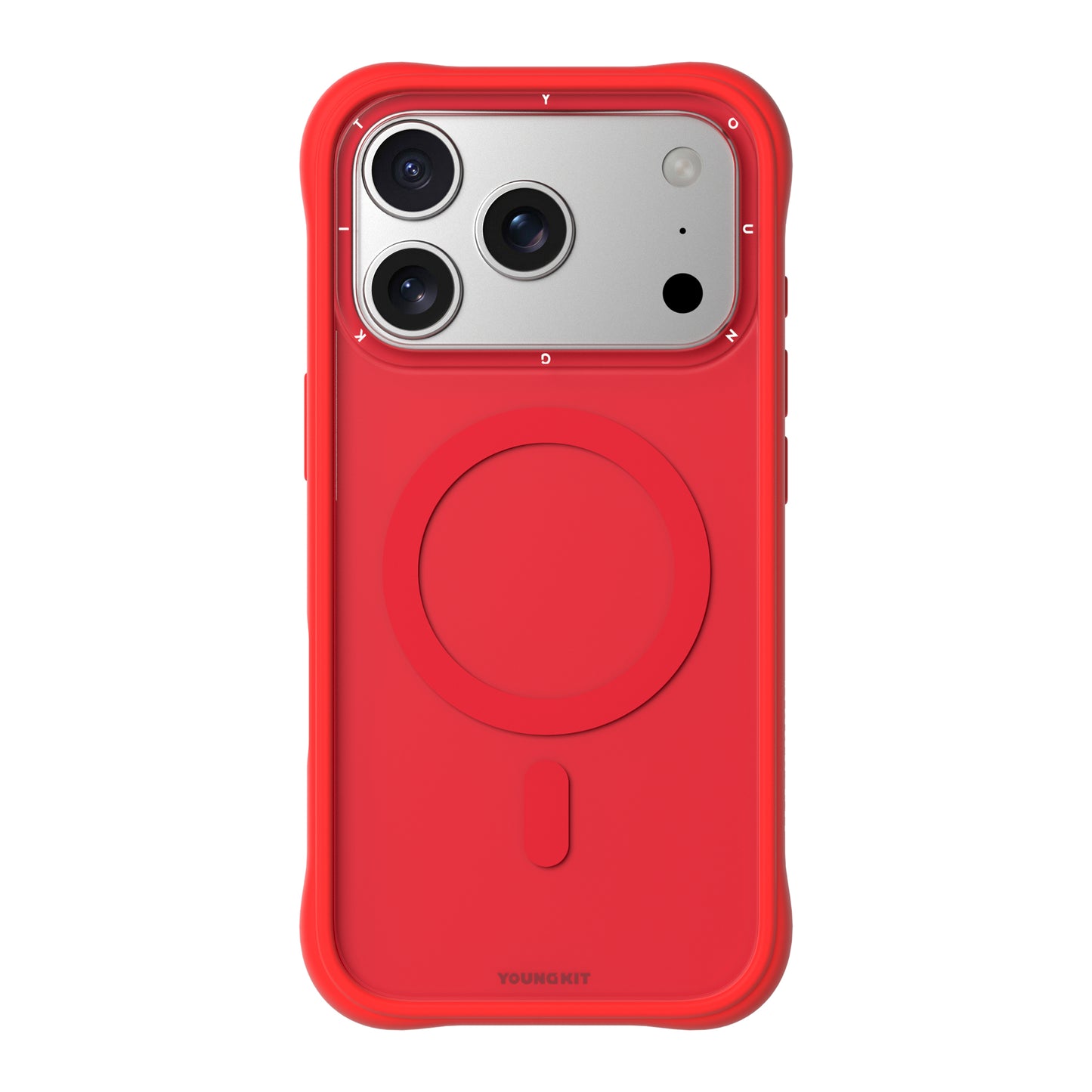 Dinamic II Color Full Rojo | Case iPhone 17 Pro y 17 Pro Max | Youngkit