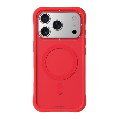 Dinamic II Color Full Rojo | Case iPhone 17 Pro y 17 Pro Max | Youngkit