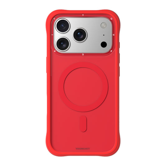 Dinamic II Color Full Rojo | Case iPhone 17 Pro y 17 Pro Max | Youngkit