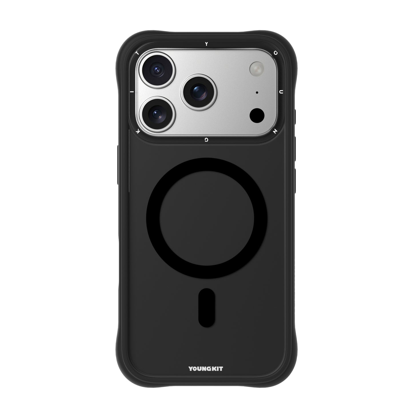 Dinamic II Color Full Negro | Case iPhone 17 Pro y 17 Pro Max | Youngkit