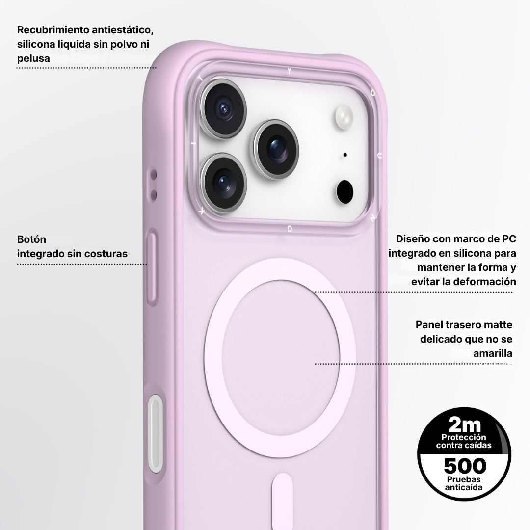 Dinamic II Color Full Amarillo | Case iPhone 17 Pro y 17 Pro Max | Youngkit