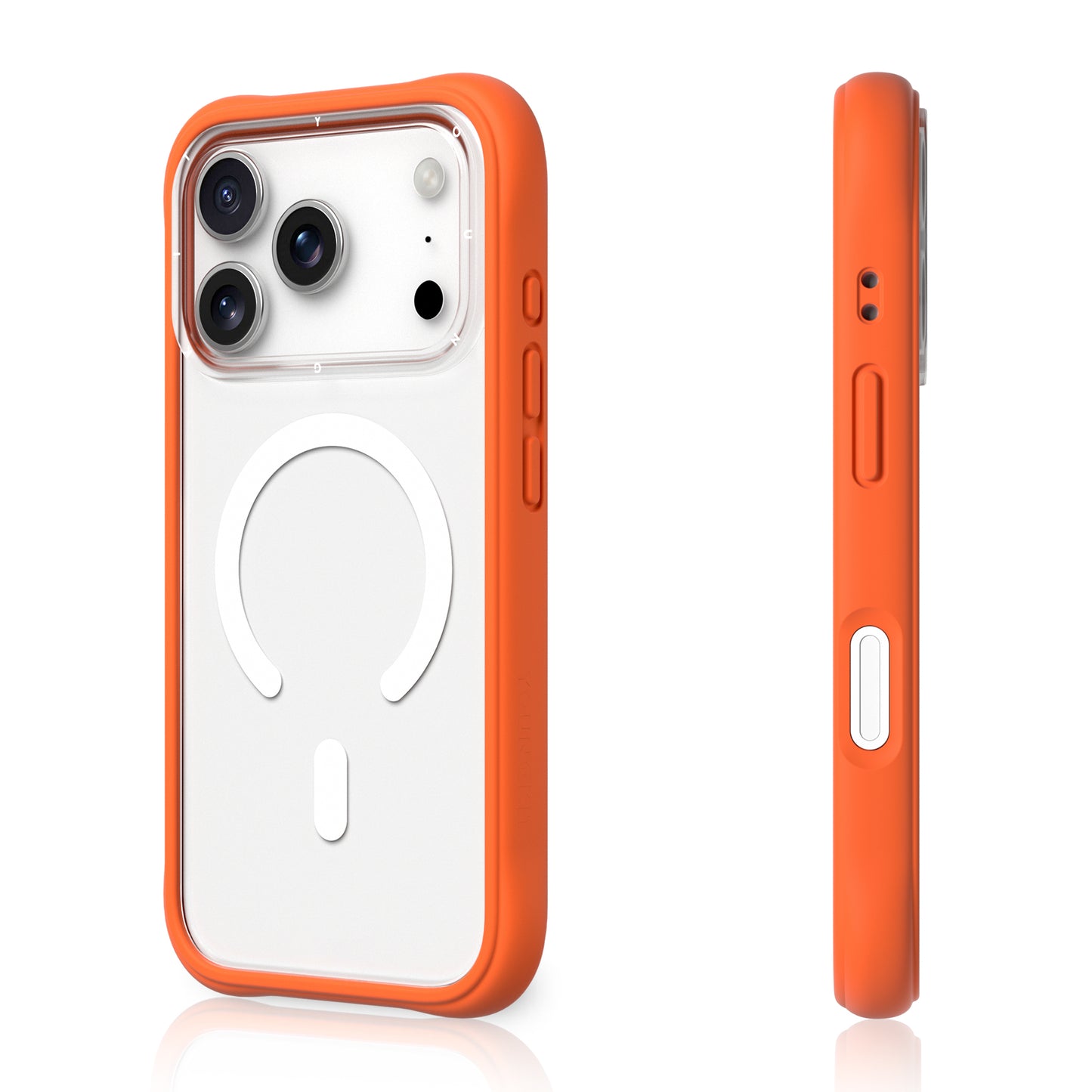 Dinamic II Clear Naranja | Case iPhone 17 Pro y 17 Pro Max | Youngkit