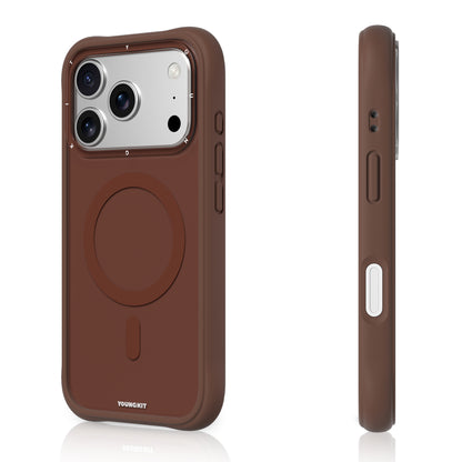 Dinamic II Color Full Cafe | Case iPhone 17 Pro y 17 Pro Max | Youngkit