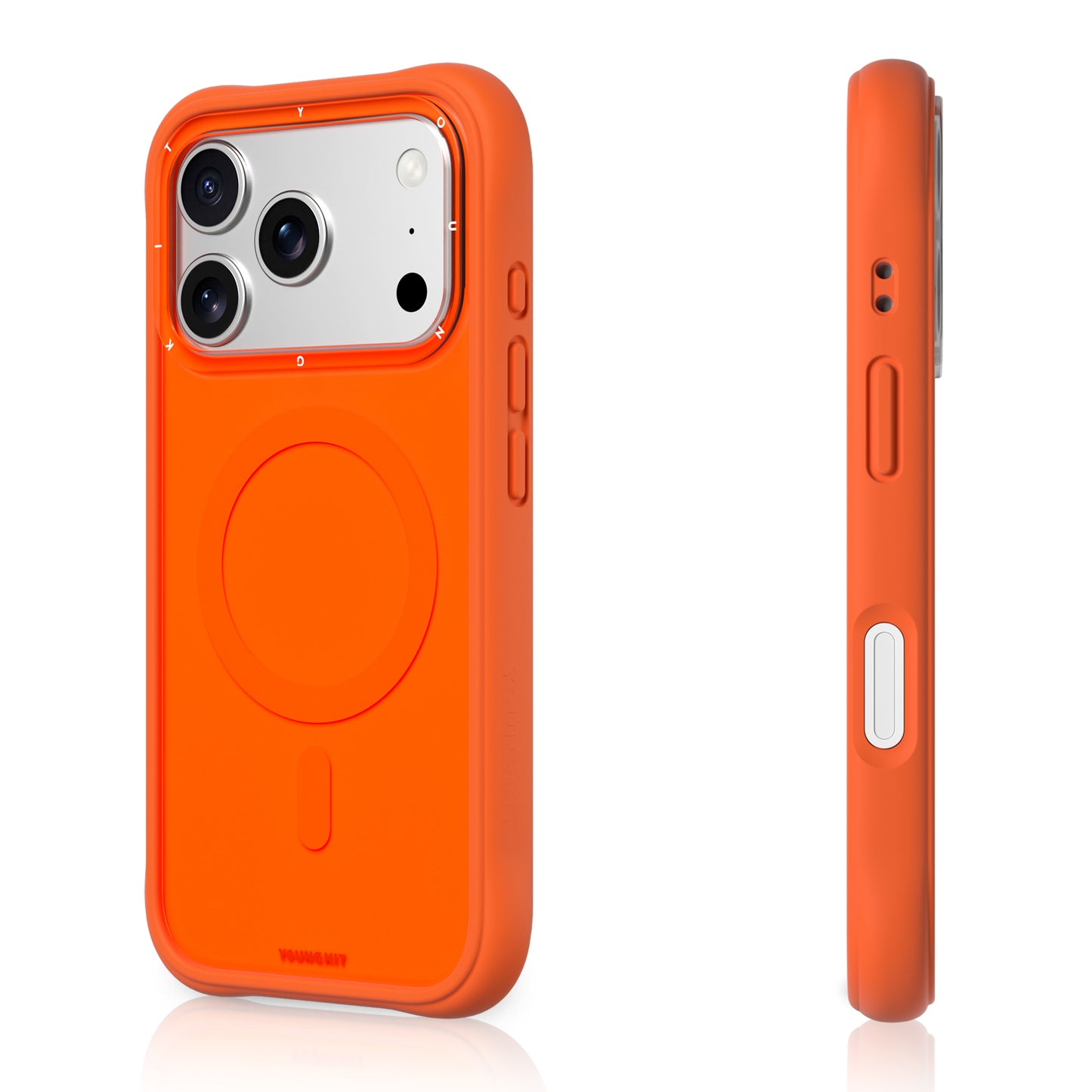 Dinamic II Color Full Naranja | Case iPhone 17 Pro y 17 Pro Max | Youngkit