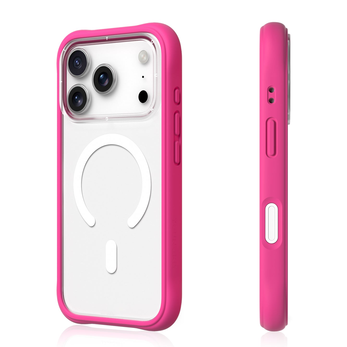 Dinamic II Clear Fucsia | Case iPhone 17 Pro y 17 Pro Max | Youngkit