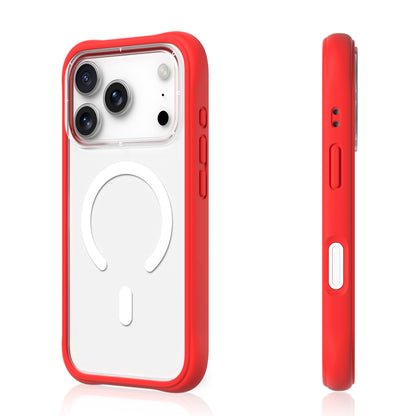 Dinamic II Clear Rojo | Case iPhone 17 Pro y 17 Pro Max | Youngkit