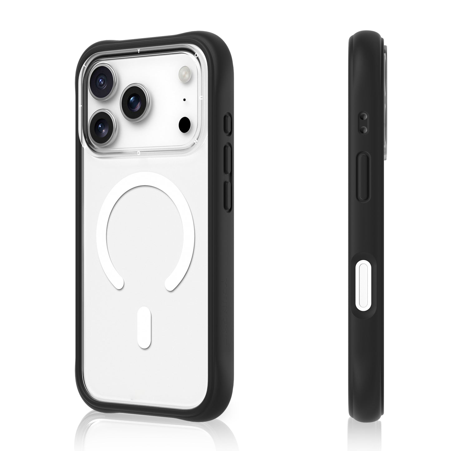 Dinamic II Clear Negro | Case iPhone 17 Pro y 17 Pro Max | Youngkit
