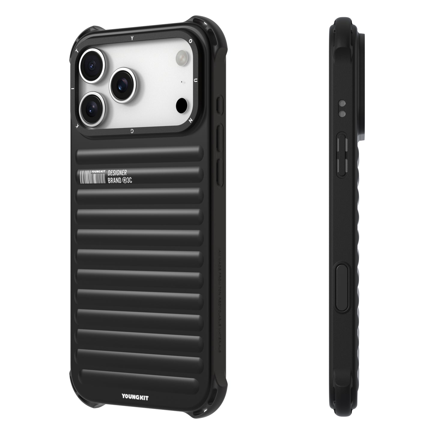 True Color Negro | Case iPhone 17 Pro Max | Youngkit