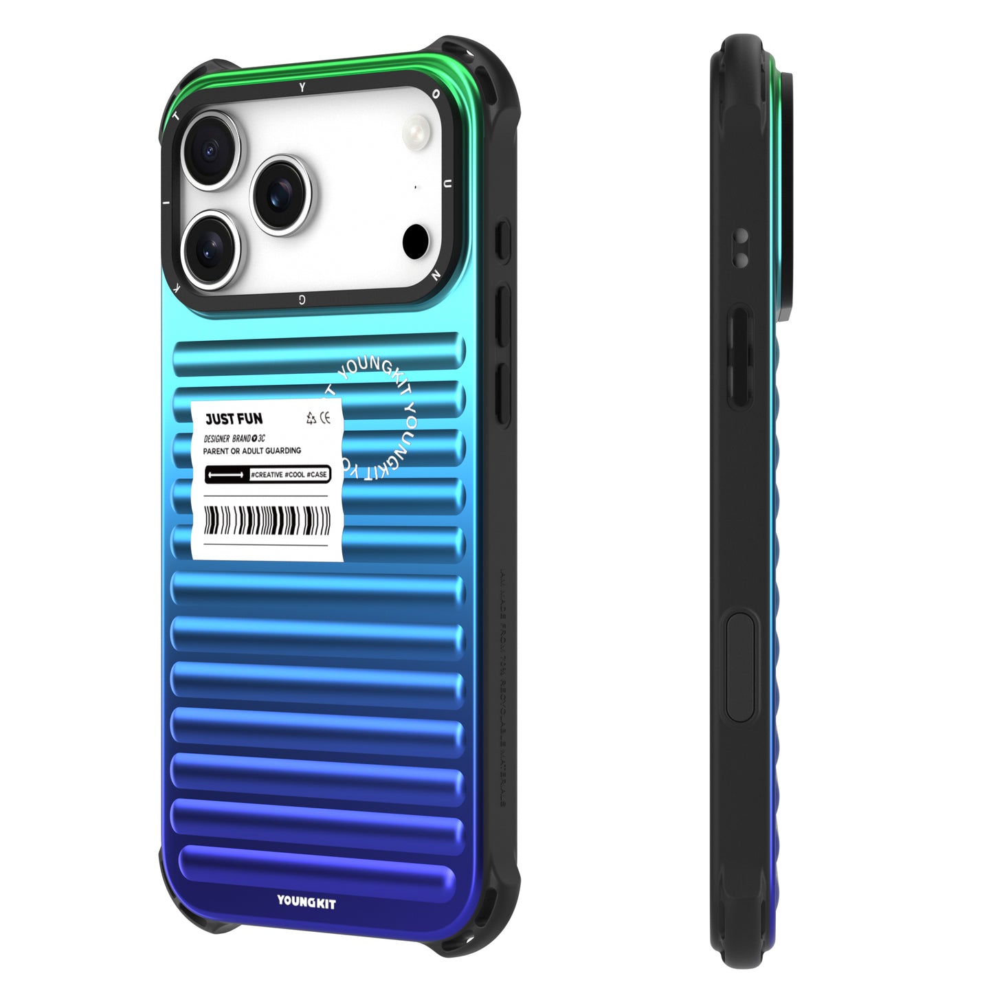 Secret Color Azul | Case iPhone 17 Pro Max | Youngkit