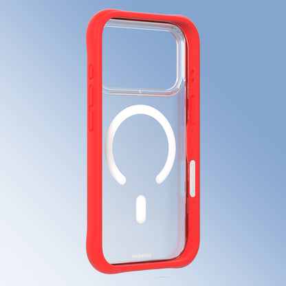 Dinamic II Clear Rojo | Case iPhone 17 Pro y 17 Pro Max | Youngkit