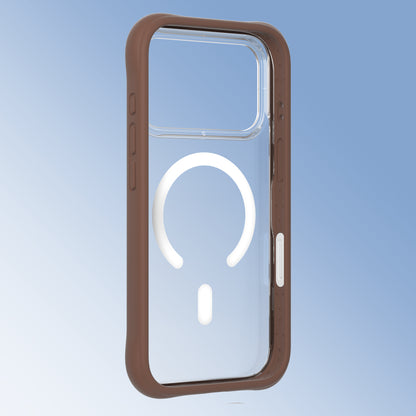 Dinamic II Clear Cafe | Case iPhone 17 Pro y 17 Pro Max | Youngkit